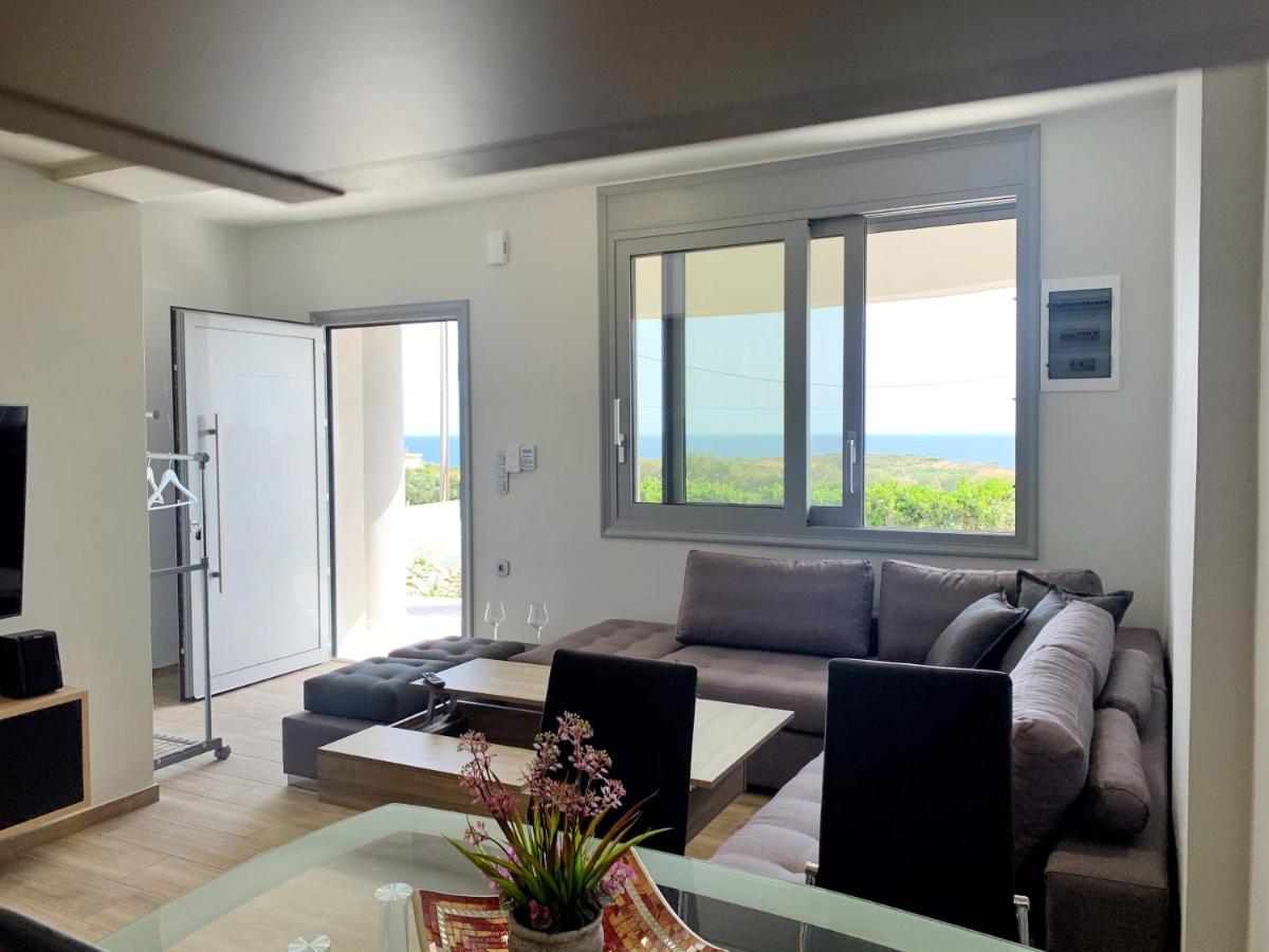 Yamina Sea View Residence アギア・ペラギア エクステリア 写真